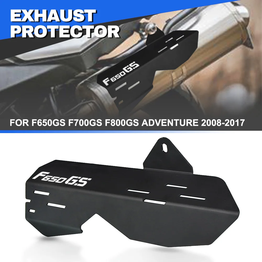 

Exhaust Pipe Protector Heat Shield Cover Guard Anti-scalding Parts FOR BMW F650GS F700GS F800GS ADVENTURE 2008-2015 2016 2017