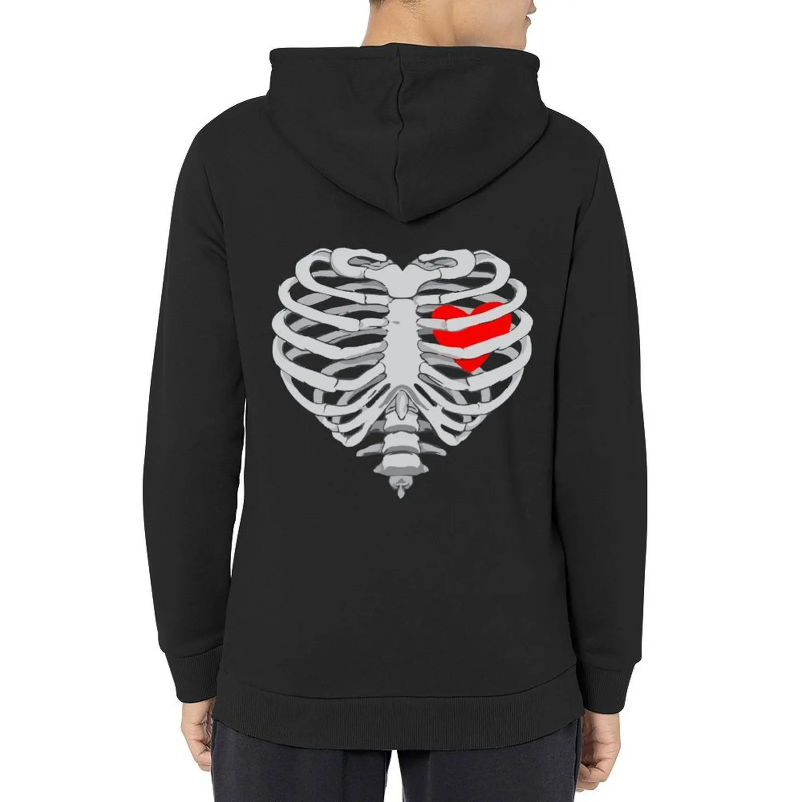 

Melty Ribcage heart Hoodie men's sweat-shirt men's coat hooded shirt clothes for men new features of hoodies & sweatshirts