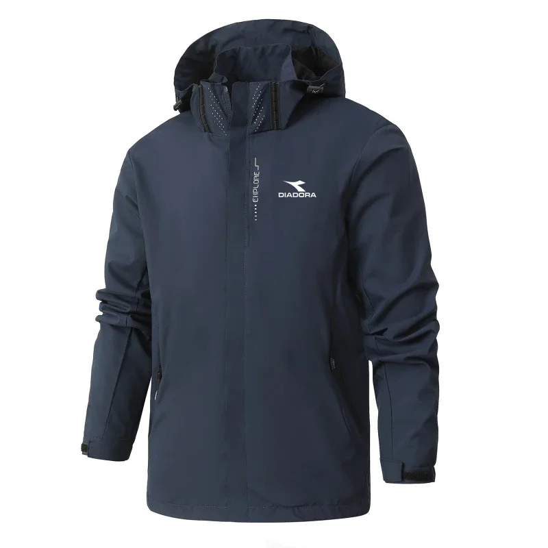 

Men's Windproof, Waterproof and Lightweight Hooded Casual Coat, Suitable for Outdoor Hiking and Rock Climbing Activities