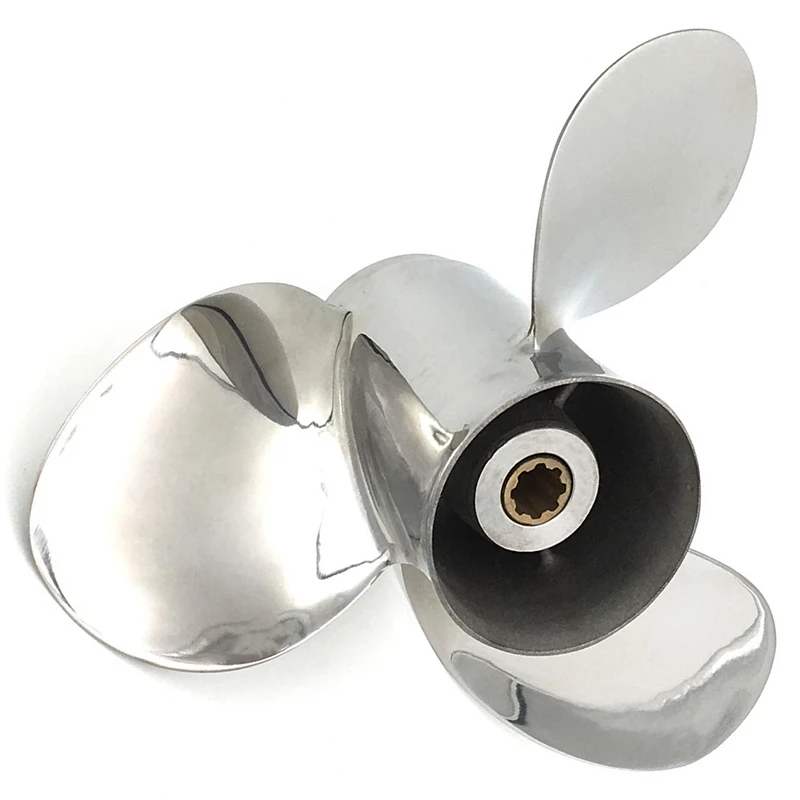 Stainless Steel Outboard Propeller 9 1/4X10 For YAMAHA 9.9-15HP