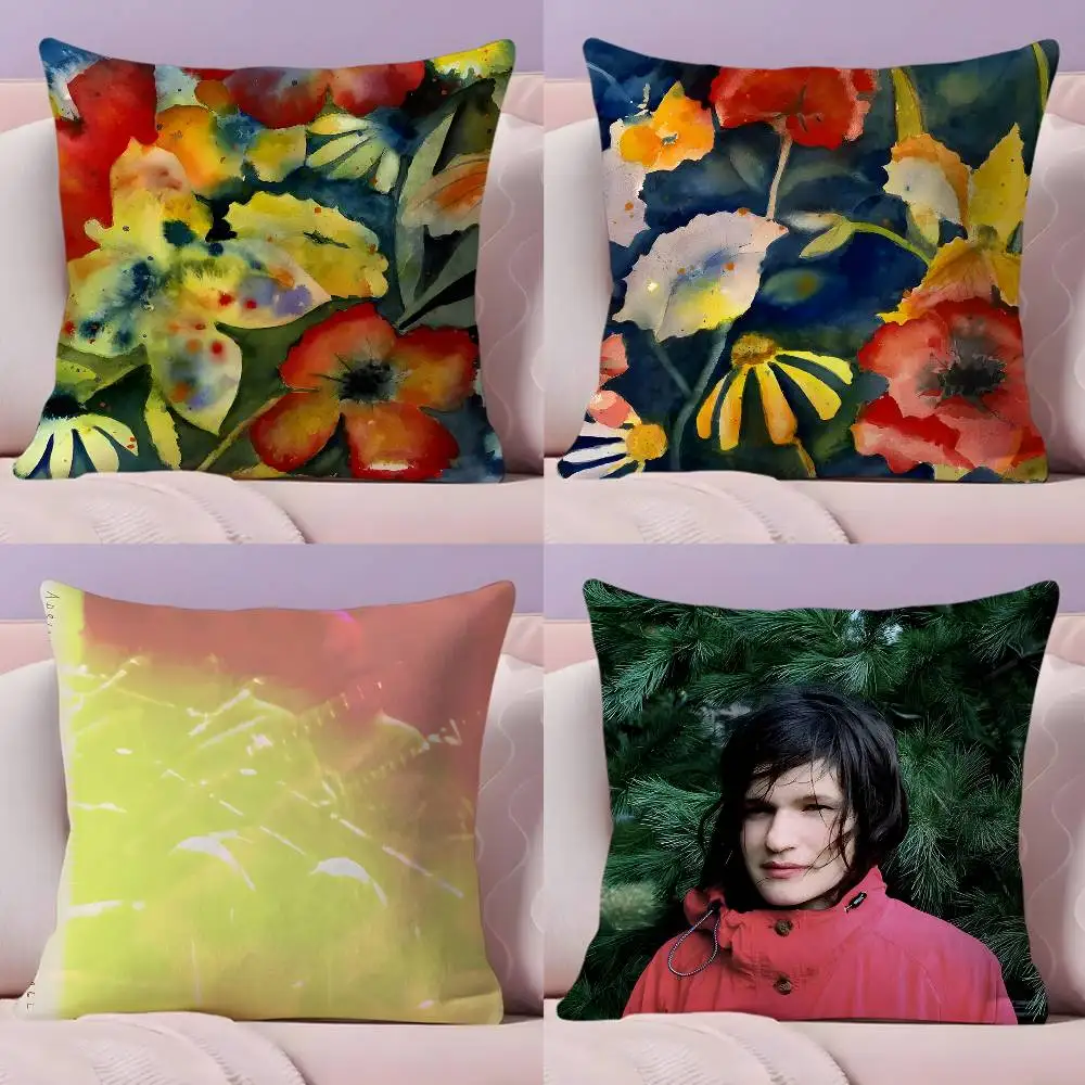 

Adrianne Lenker Songs Album Pillow Case Pillowcase Ultra Soft Skin Friendly Fabric Cloud Like Comfort & Concealed Zipper