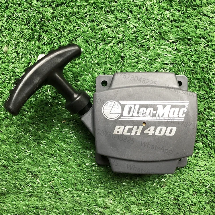 Genuine BCH400 Recoil starter & Cup & gasket for Oleo Mac Chainsaw BCH 400 400T Chain saw pull start cog claw Emak # 61452042R