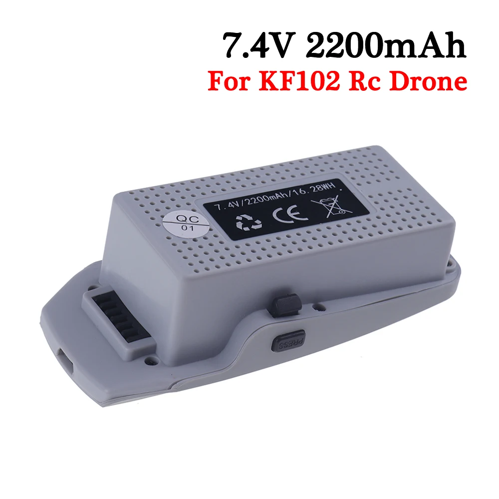 KF102 Max Drone Battery 7.4V 2200 mAh Lithium Battery for KF102 4K Camera GPS Dron RC Quadcopter Spare Battery Accessories