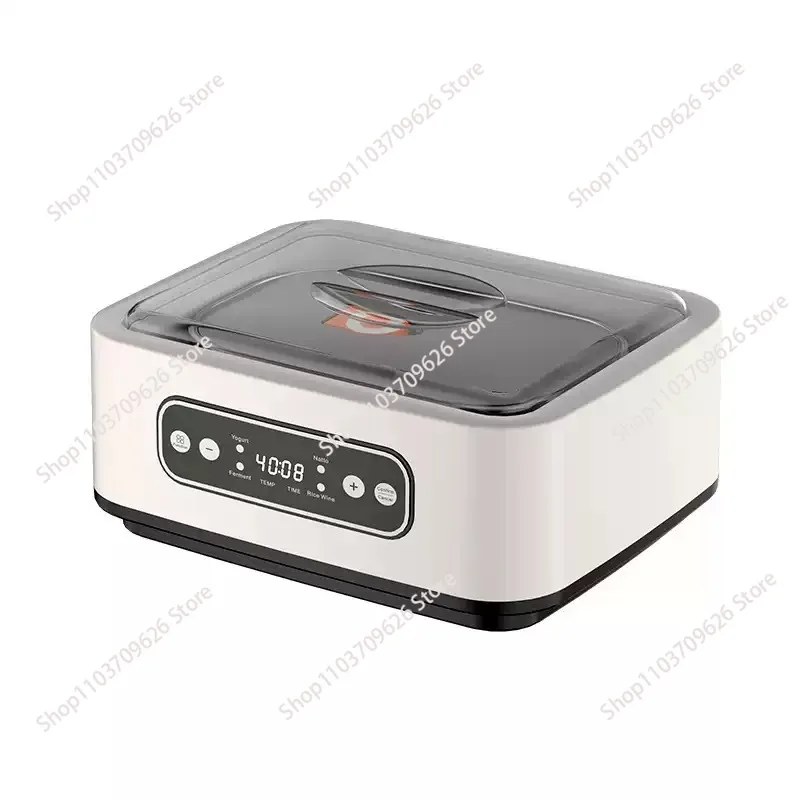 1.6L Large Capacity Stainless Steel Automatic Yogurt Maker with Temperature Control for Home Use