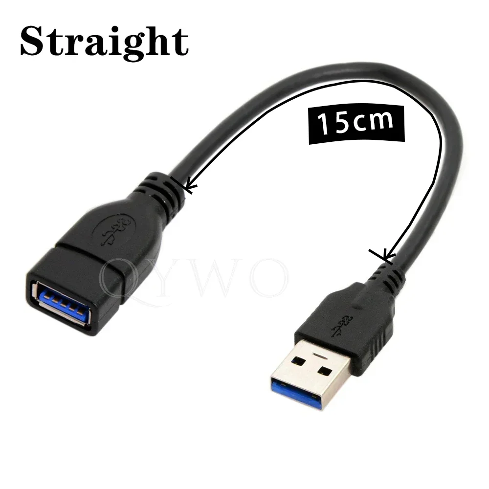 10CM 15CM Short USB extension cable USB 3.0 male to female extension cable charging and data sync USB 3.0 supper speed 5Gbps