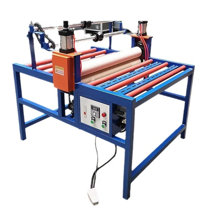 

2026 hot saleIndustrial Semi-automatic Glass Laminating Machine 850mm Cabinet Door and Window Laminating Machine