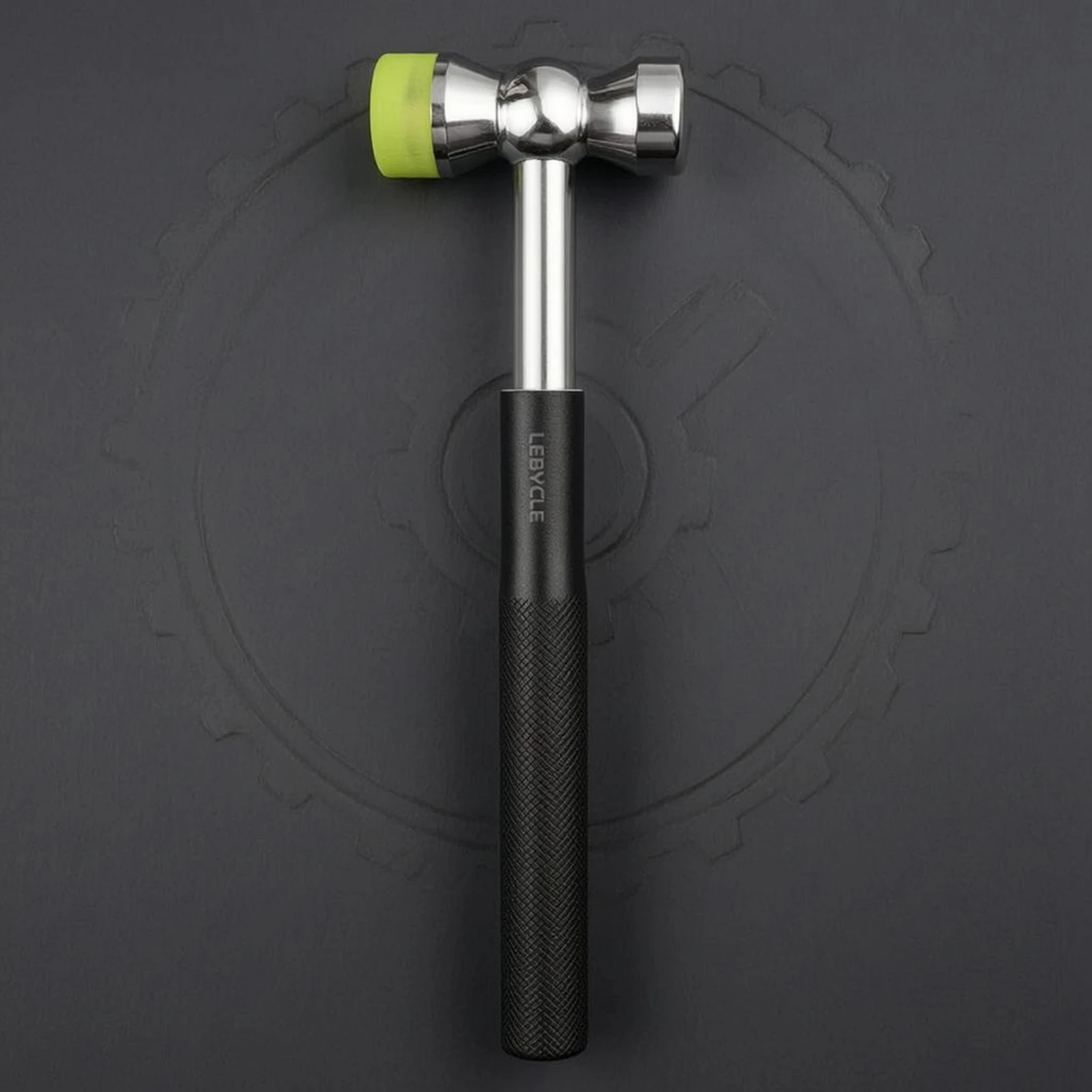 Two-Wheeler Repair Hammer Knurled Grip Double-Head Hammer Impact Tool Sturdy Construction Rust-Resistant