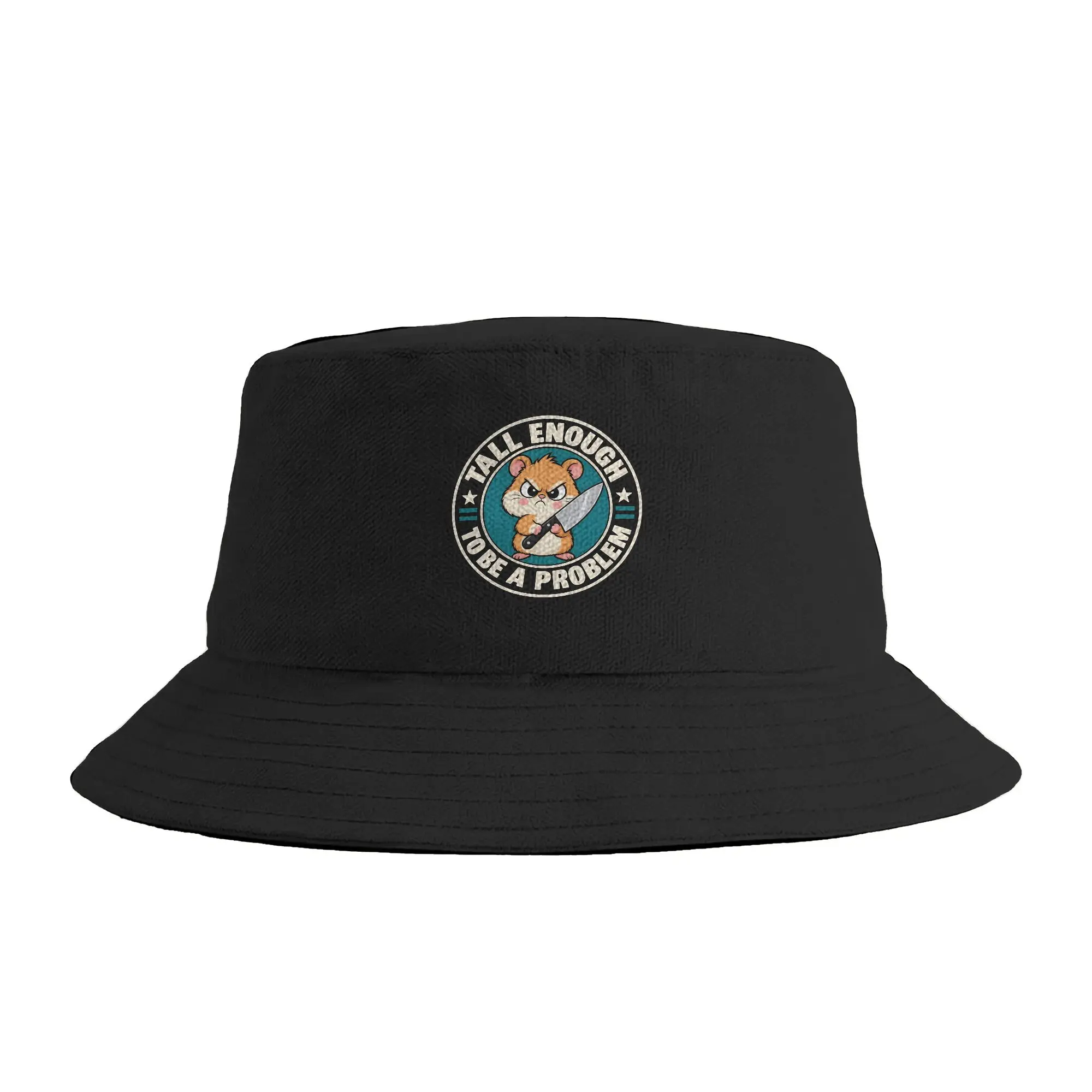 Tall Enough To Be A Problem Bucket Hat For Women  Fisherman Hats Trendy Fishing Caps Breathable Hip Hop Custom Sunscreen Hats
