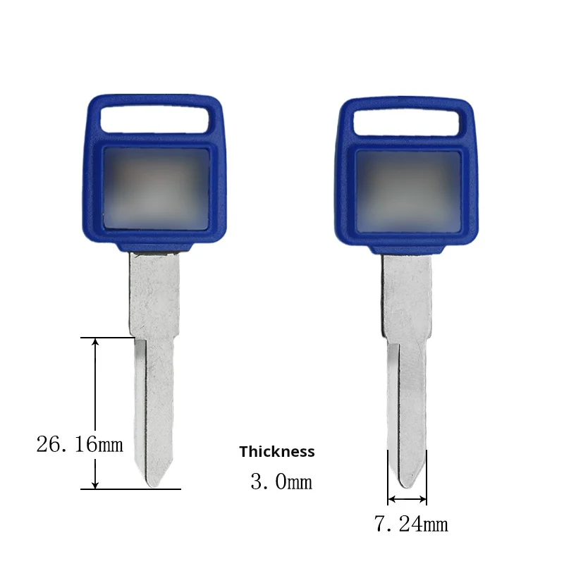 Honda motorcycle key, suitable for: Honda DIO small turtle 24/27/28/34/35/52/53/54 ZX50 motorcycle key embryo