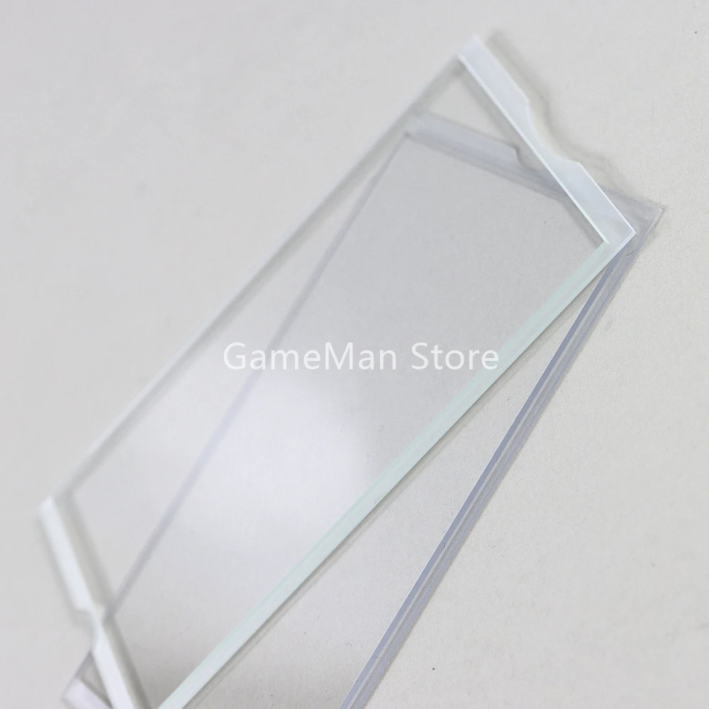 10 قطعة ل PSP1000 PSP2000 PSP3000 الجبهة شل غطاء شاشة الكريستال السائل حامي الشاشة البلاستيك/الزجاج عدسة لوحة