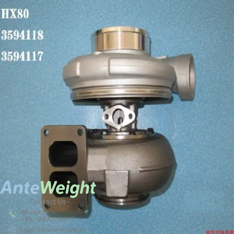 Genuine HX80 Turbocharger 3594118 3594028 3594117 3594027 3529040 For Cummins K19 KTA19 K38 KTA38 Diesel Engine