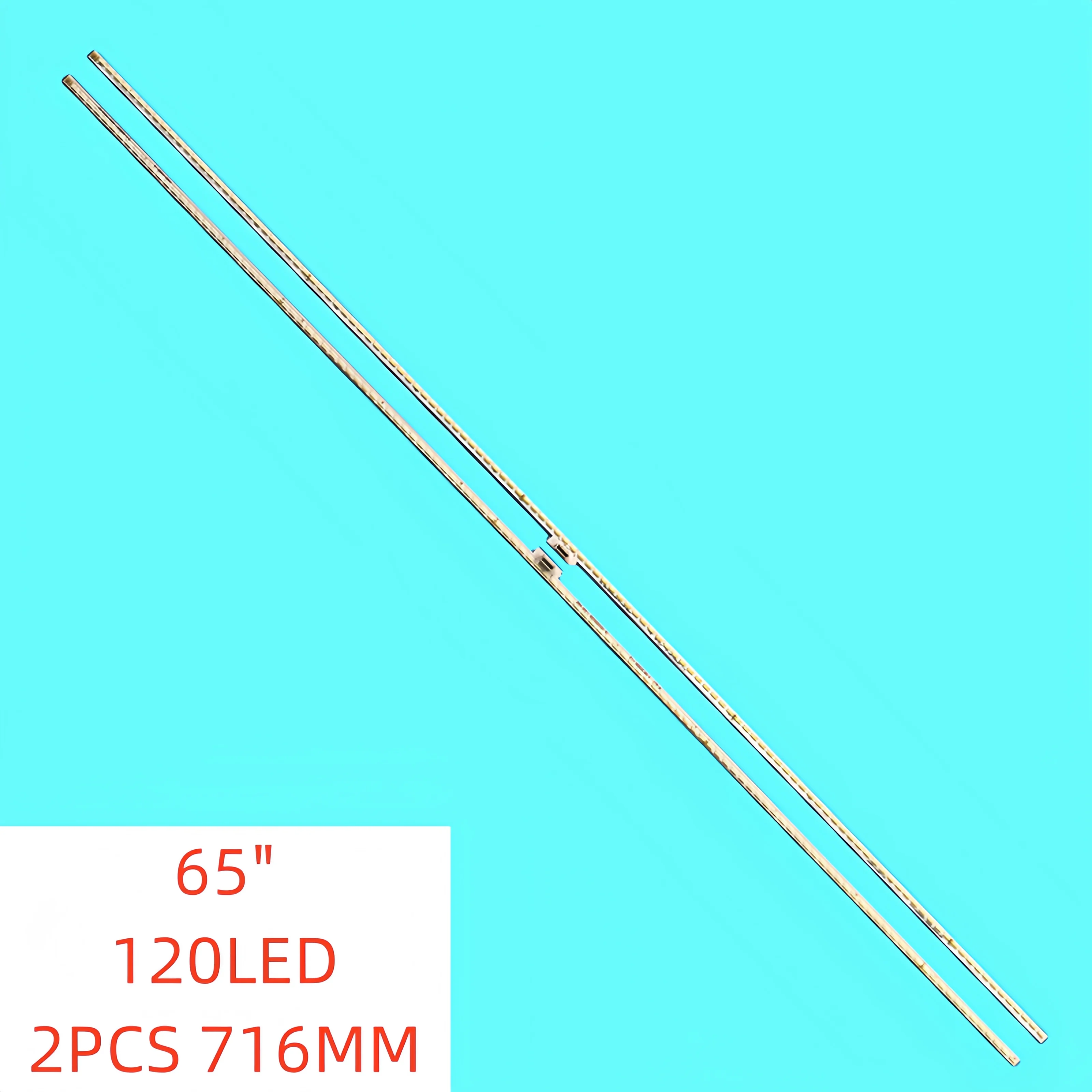 

2 шт./комплект, лента для подсветки TCL 65A860 65P6 65HR411SCOB0 V0 65P6US65HR411SC0A0 V0 4C-LB65C0-HR01L HR02L 65P6 4014 R 120LED