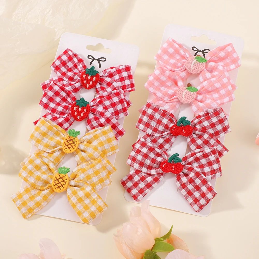Regenbogen-Haarschleifen 3/4-teilig: Frische Blumen- und Schmetterlings-Haarspangen, Wald-Stickerei, Mädchen-Haarklammern, Süße Pony-Clips, Haar-Accessoires – Detail 27