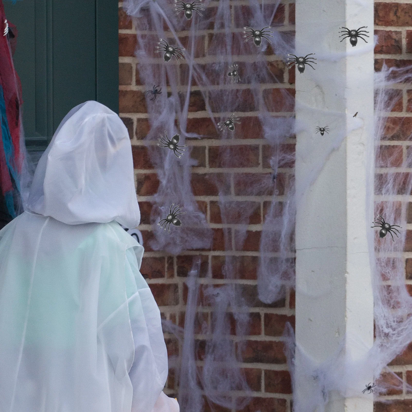 50 Pcs Realistic Spider Toys Halloween Decorations Spider Horror Black Spider Haunted House Spider Halloween Party Decorations