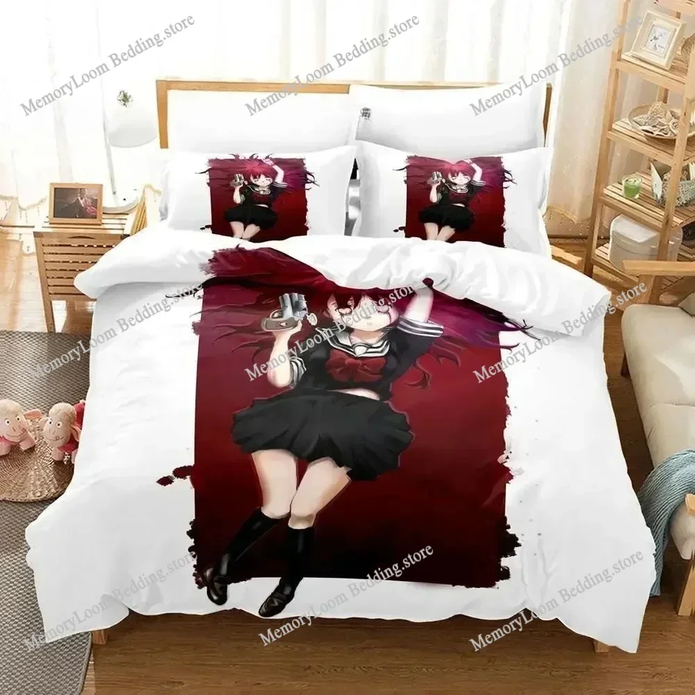 Magical Girl Site Bedding Set Single Twin Full Queen King Size Bed Set Aldult Kid Bedroom Duvet cover Sets Kawaii Bed Sheet Set