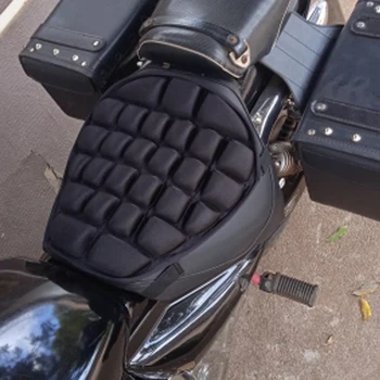 인기 3D 젤 시트 오토바이 시트 쿠션, 미끄럼 방지, 오토바이 베개 패드, 편안한 자외선 차단 젤 시트 쿠션, 오토바이 액세서리