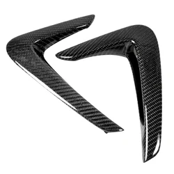 Real Carbon Fiber Fender Trim Side Body Intake Grille Fender Air Vent Cover For-BMW F32 / F33 / F36 4-Series 2014-2017