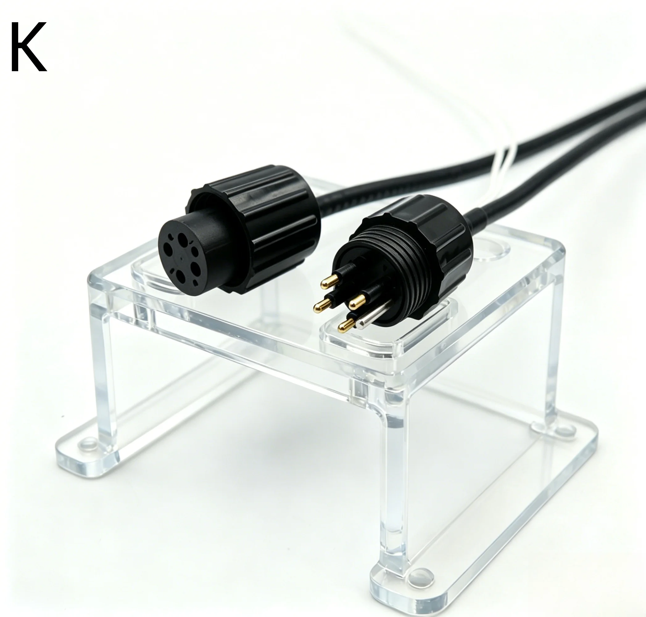 Subconn Standard Circle Female Bulkhead Male Inline BH8F IL8M Subsea Pluggable Wet Cable Rov Underwater ConnectorIP69k