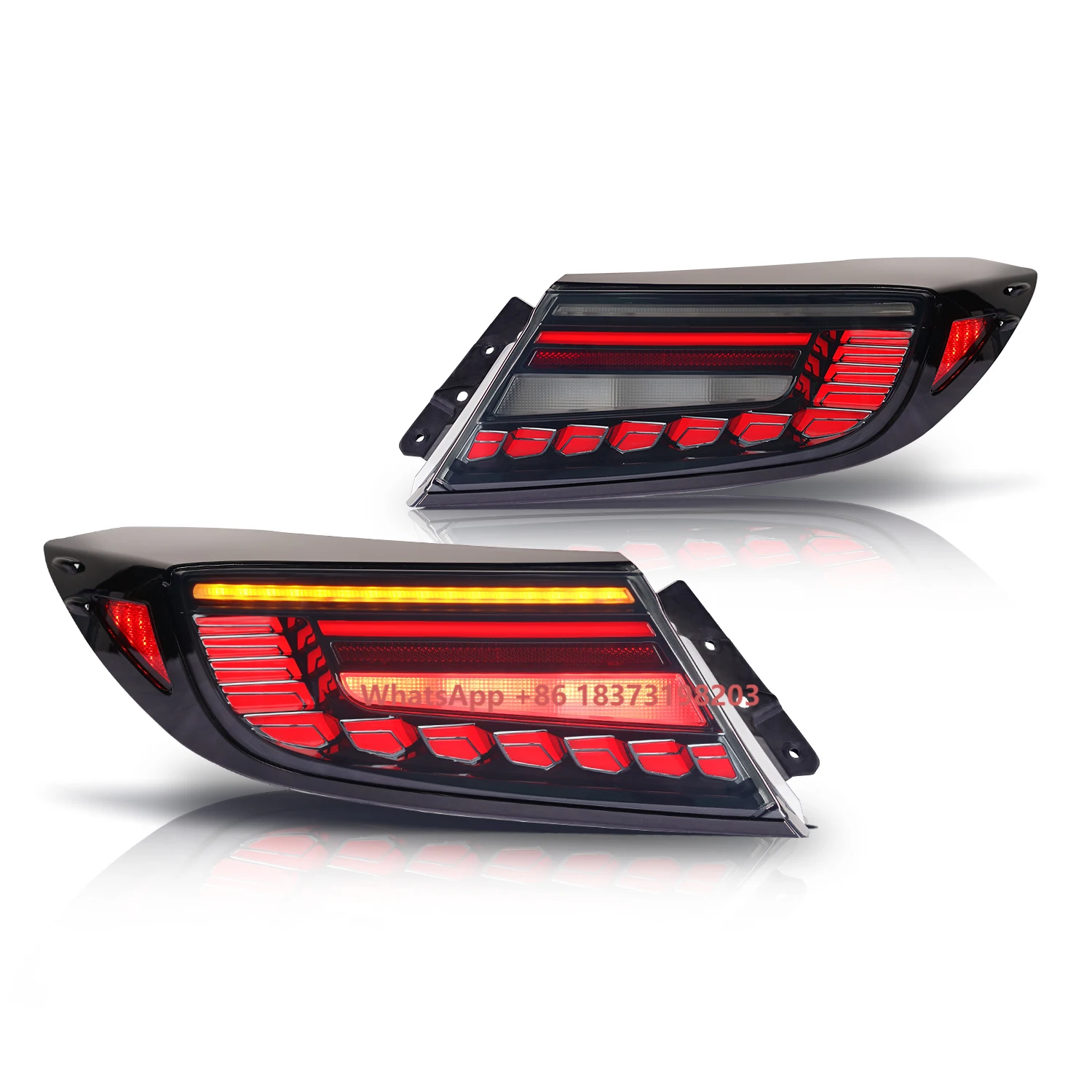 Archaic Newest LED Taillight for 86 GR86 2022-UP Scion FR-S Subaru BRZ Sequantial Turning Signal Rear Light