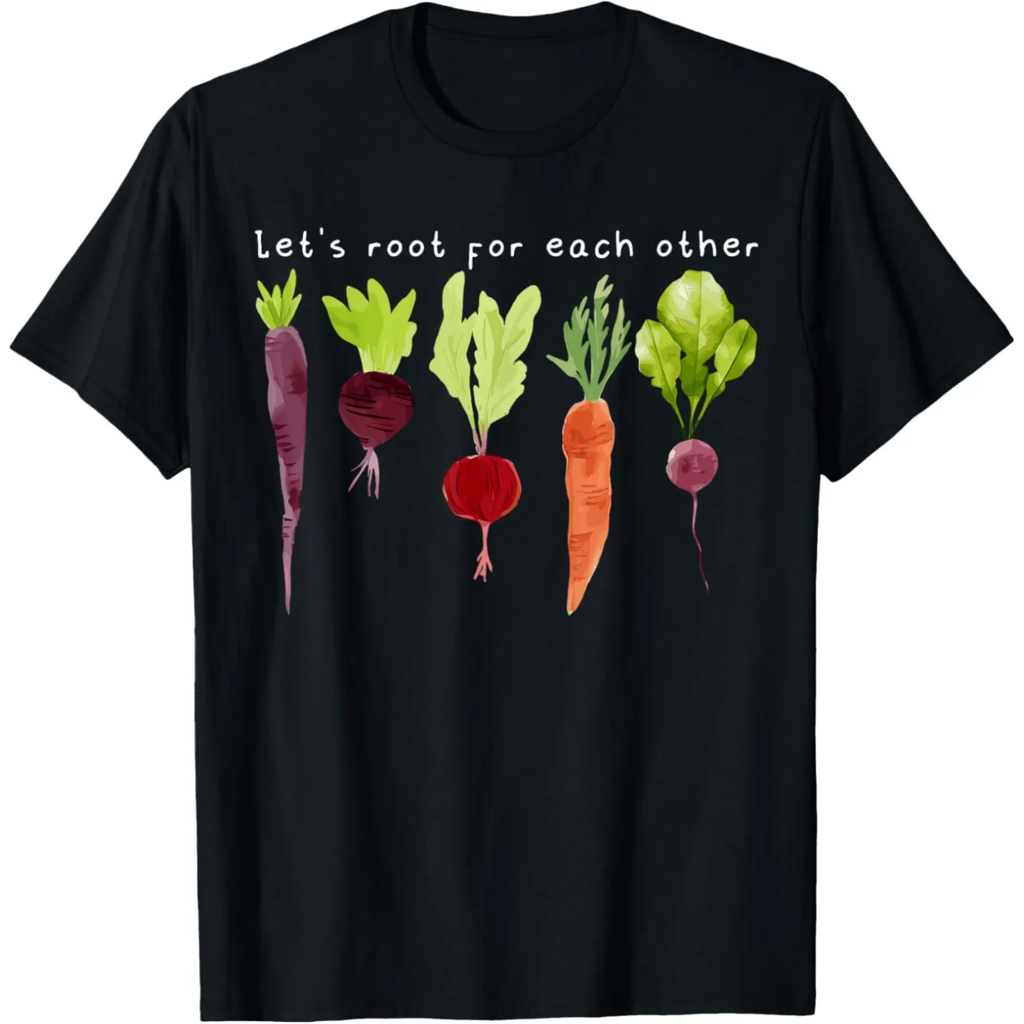 Lustige Kräuterpflanzen-T-Shirts für Männer und Frauen, reine Baumwolle, Humor-Streetwear-T-Shirt, kurzärmelig, vegan, vegetarisch, lockere Kleidung – Detail 2