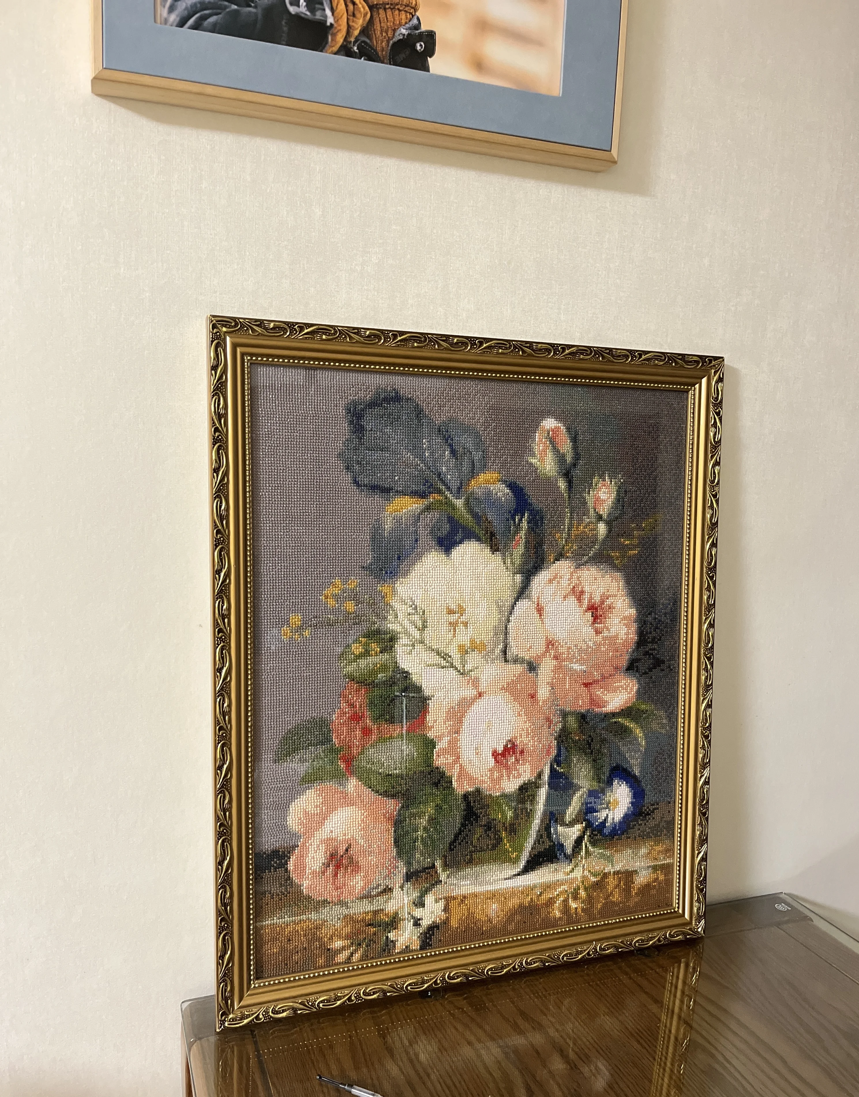 Customized Wooden Oil Painting Outer Frame ,Strip Cross Stitch Picture Frame, 8K Frame - Image 5