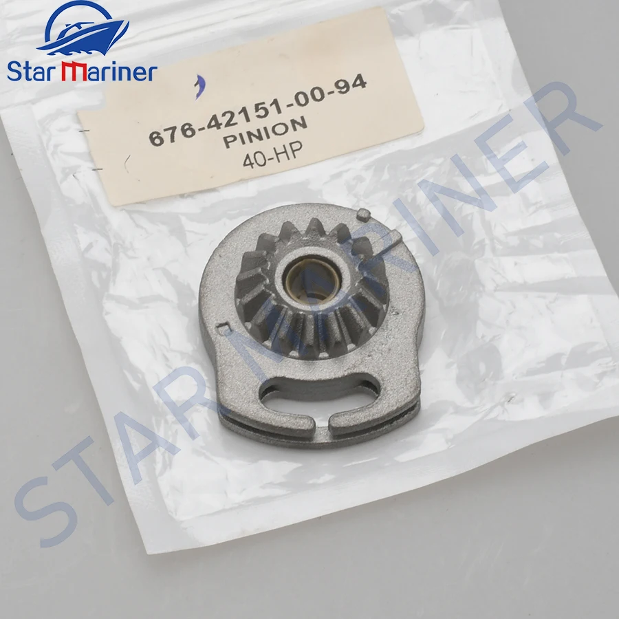 Boat Motor Gear Kit 650-42152 676-42151 For Yamaha Outboard 2T 40/50/60/70/75/80/90HP 4T 30/40/50/60/75/80/90/95/100/115HP