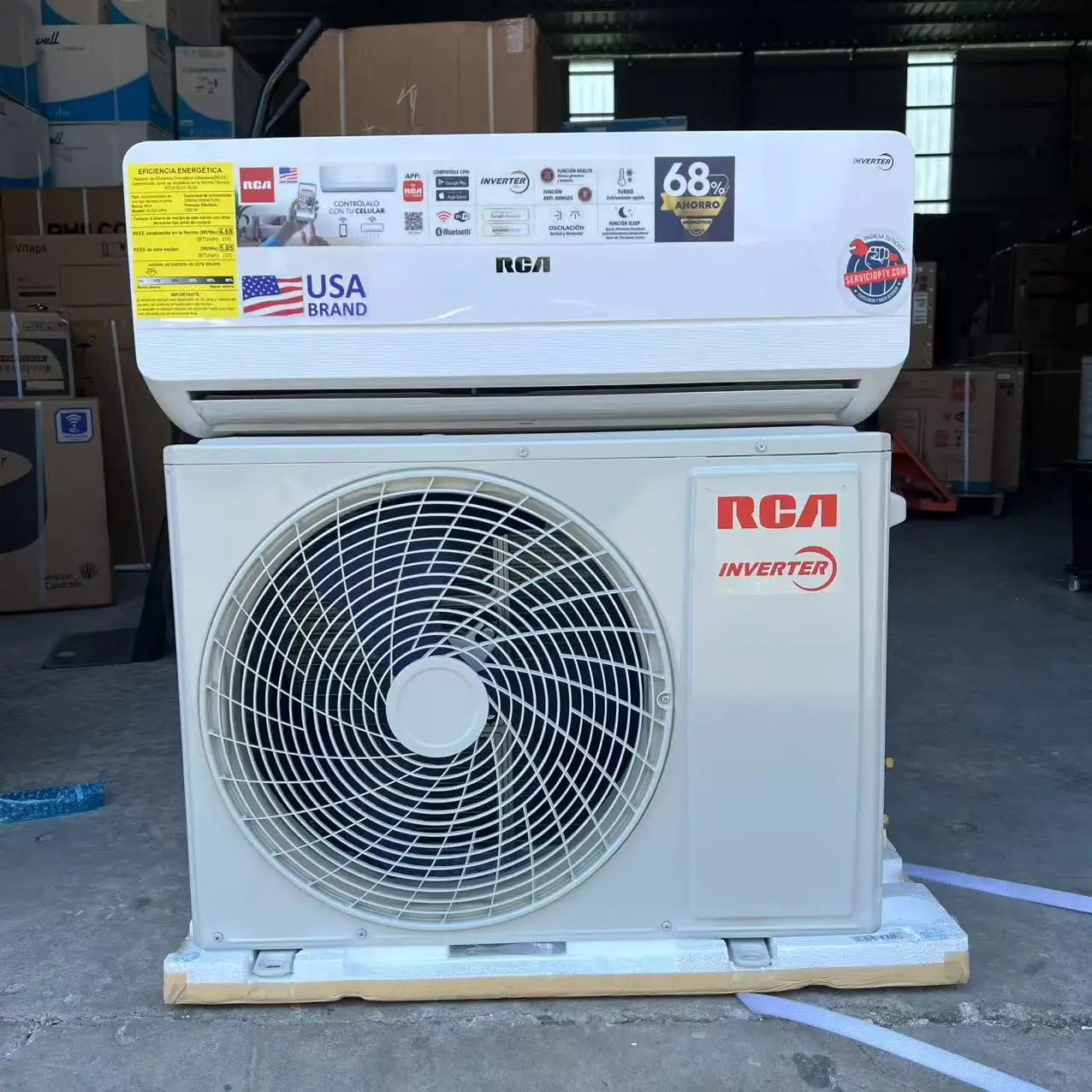 

Кондиционер 12000 BTU (1 тонна), мини-сплит-система, инверторный, для умного дома, с поддержкой Wi-Fi, 4-сторонний поток воздуха, 220 В, 60 Гц, R410A, SEER17