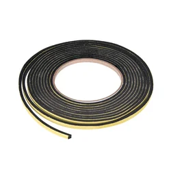 1PC EVA Foam Seal Tape 5mm/8mm/10mm/15mm/20mm/30mm/50mm Wide 3mm Thickness 13 Feet(4 Meter) Long Adhesive Weather Strip