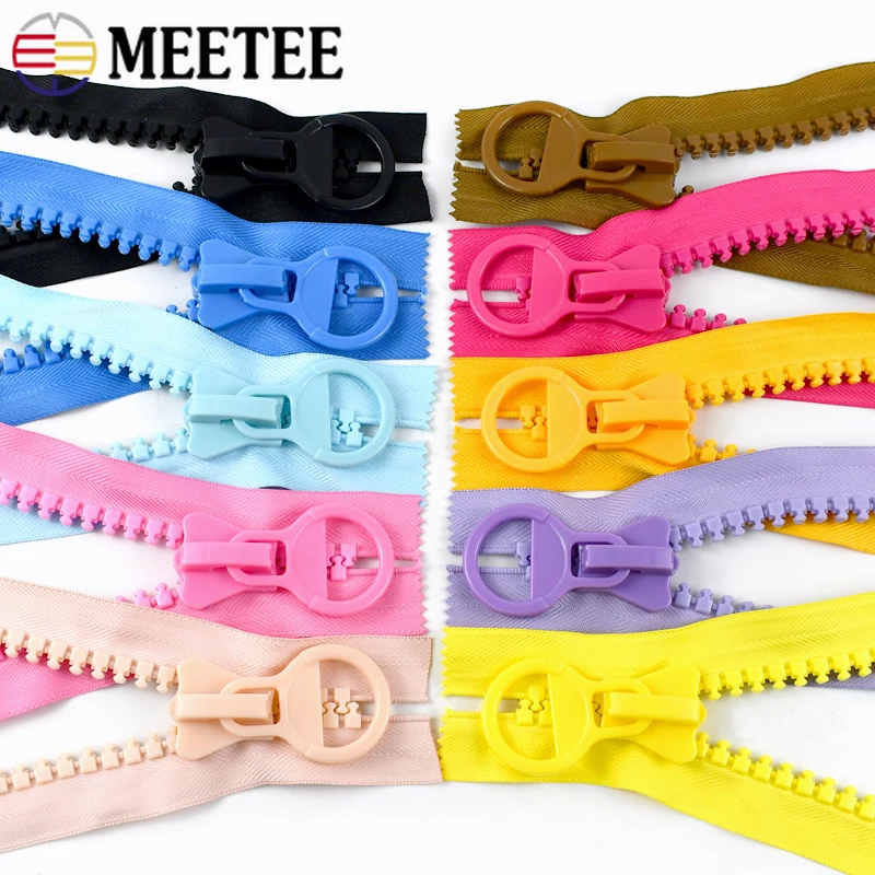 

2/5/10Pcs 25cm 20# Extra Large Resin Zippers Doll Toy Clothes Closure Zipper Pencilcase Replace Zip Repair Kits Sewing Accessory