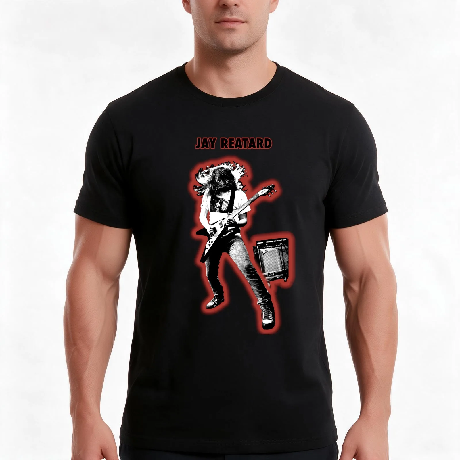 Electric Warrior (White) T-Shirt, Summer Casual Cotton Tee, Oversized Streetwear Tops, Vintage Graphic Print, Unisex Men Women