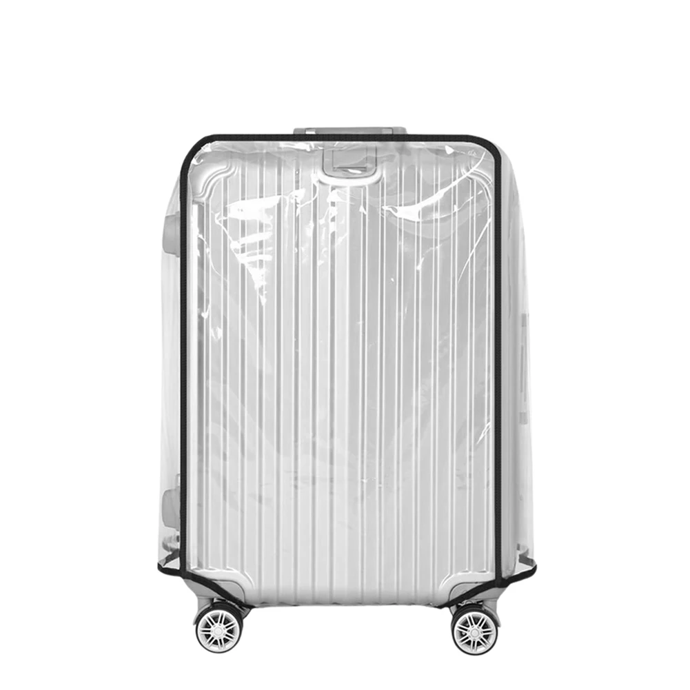 

18-30inch Transparent Protective Suitcase Cover Clear Suitcase Cover Protector Waterproof Scratch-resistant for Wheeled Suitcase