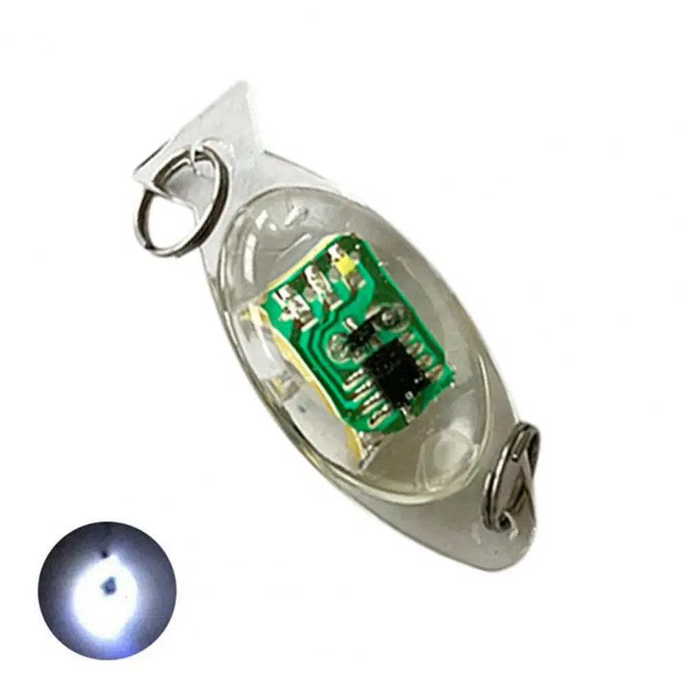 Fishing Lure Light Attracting Fish Eye Shape Fishing Squid Fishing Bait Luminous LED Deep Drop Underwater Angling Bait Light