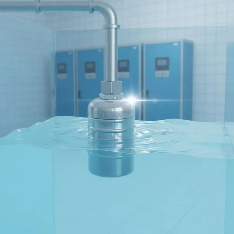 Automatic Water Level Control Float Valve 1/2 Inch 304 Stainless Steel Easy Install for Agricultural Irrigation Industrial Wate