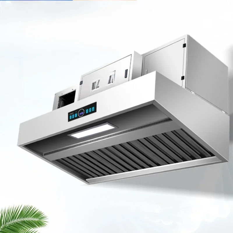 Smoke environmental protection outdoor ductless kitchen catering restaurant range hood