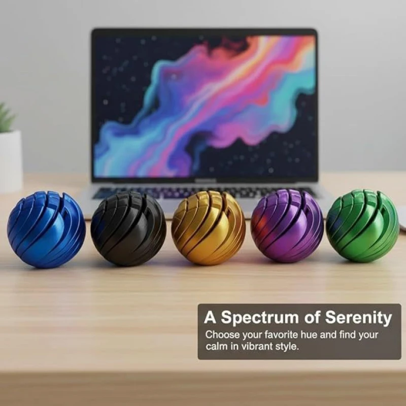 The 3D printed decompression deformed balls can be used for decoration or as gift display items.
