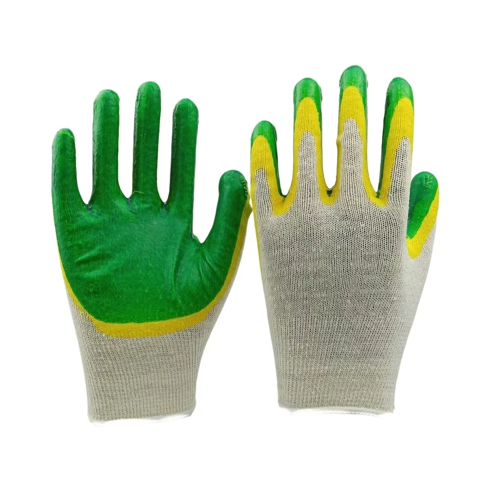 For Automotive Repair Breathable Cotton Gloves Latex Work Gloves For Long Hours Construction Gloves For Automotive Repair