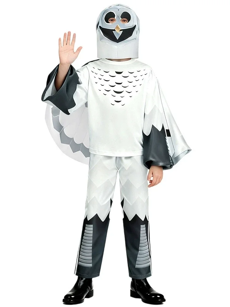 الحيوان البومة بذلة Playsuit يتوهم 99 ليال في الغابة البومة تأثيري حلي عيد الميلاد هالوين تمويه الكبار 2026 جديد