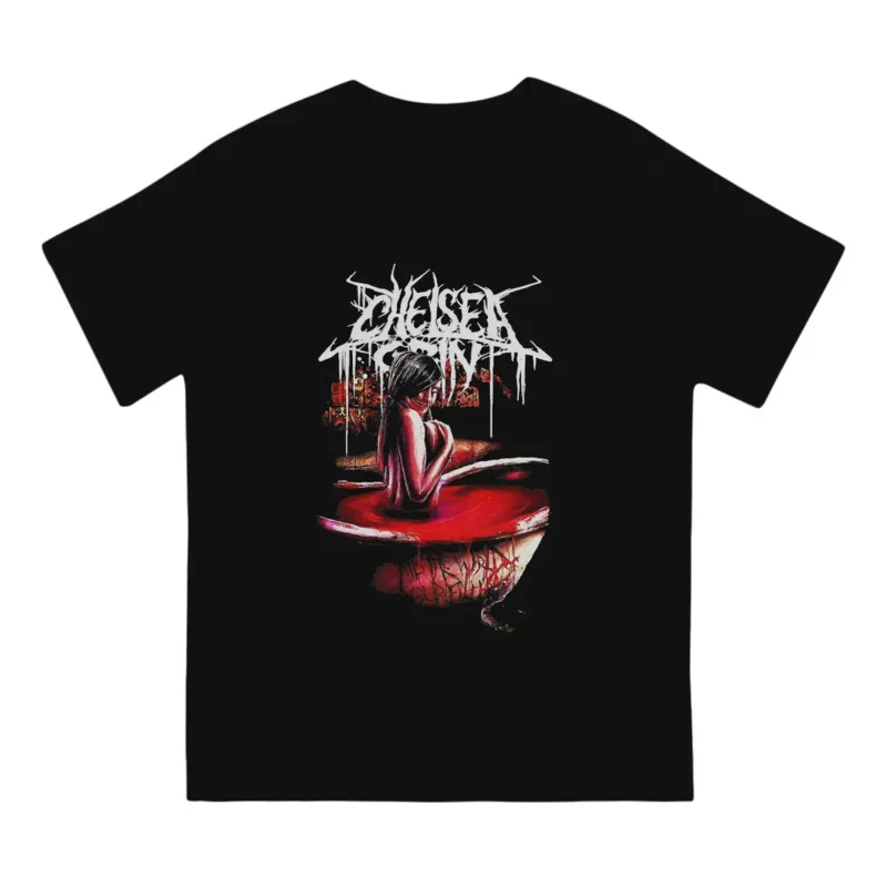 Rock Band Unique TShirt Chelsea Grin Leisure T Shirt Summer Stuff For Men Women