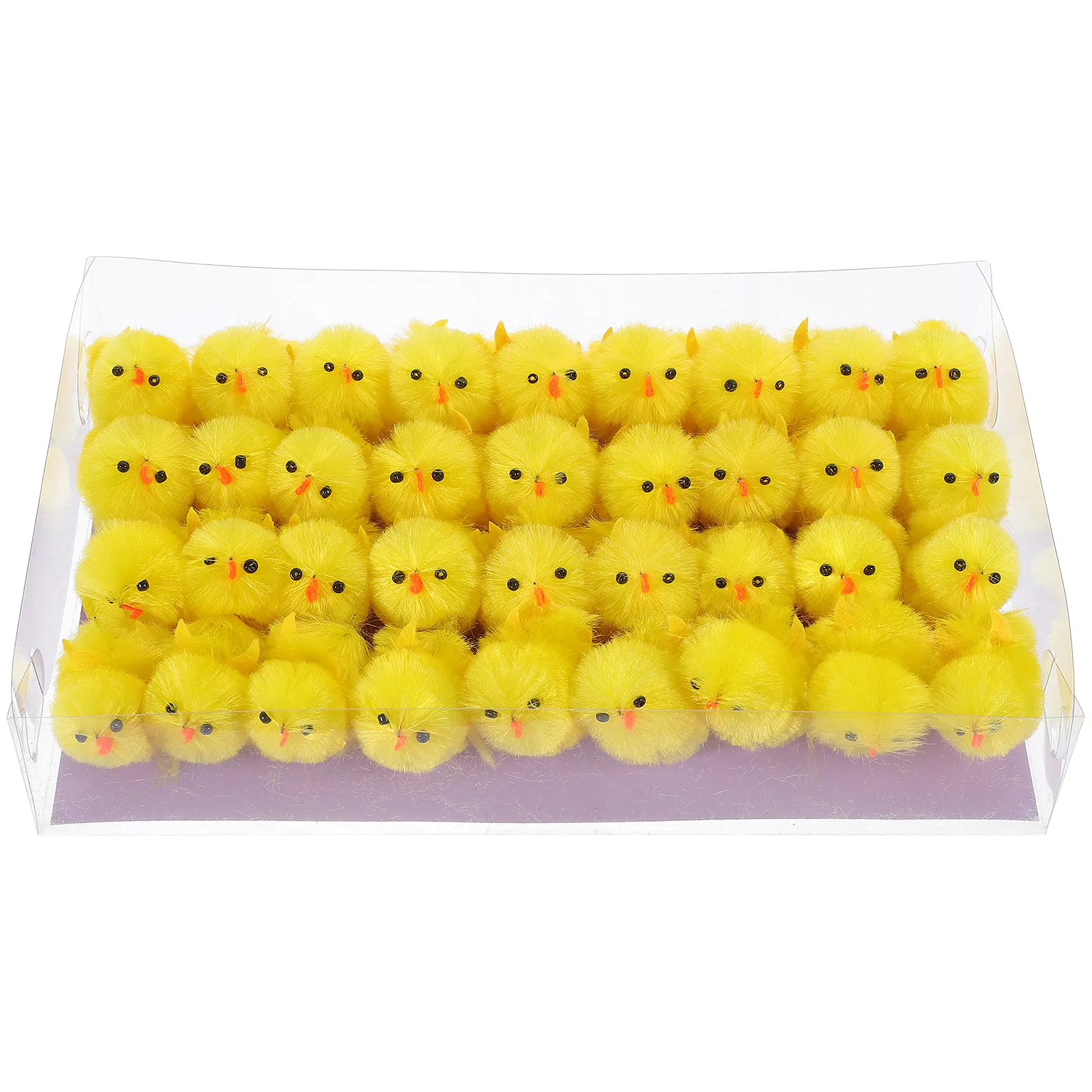 

36Pcs Easter Chicken Decor Small Soft Stuffed Animal for Easter Basket Fillers Party Favors Garden Decoration Spring Theme