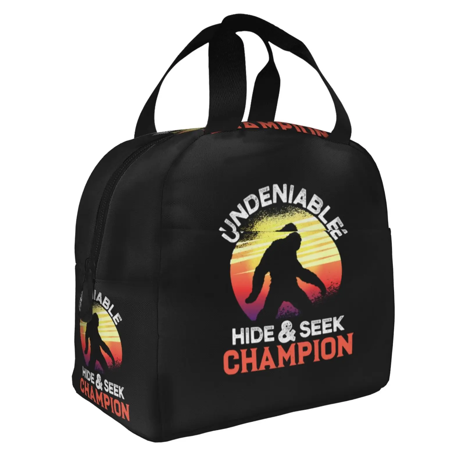 Undeniable Ape Pattern Insulated Lunch Bag The Nightmare Before Christmas Portable Thermal Cooler Lunch Box Container Tote Bags