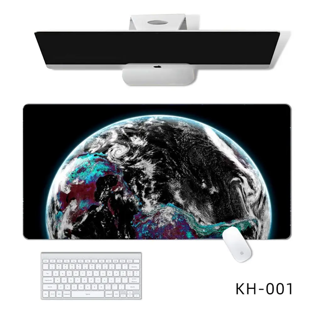 The most beautiful earth Mouse Pad Mouse Pads For Desk, Gaming Mouse Pad,  with Stitched Edges and Non-Slip Rubber Base