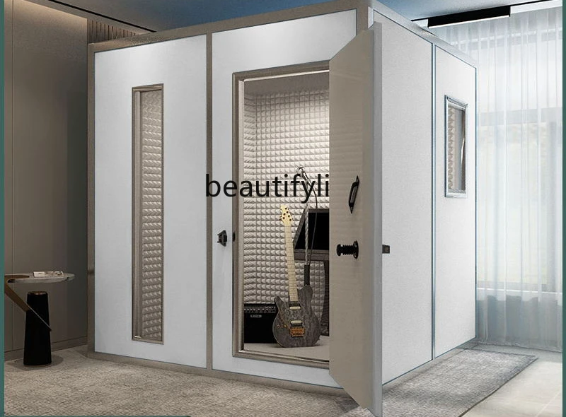 Household soundproof room mobile, song practice room, drum room, piano room, silent warehouse