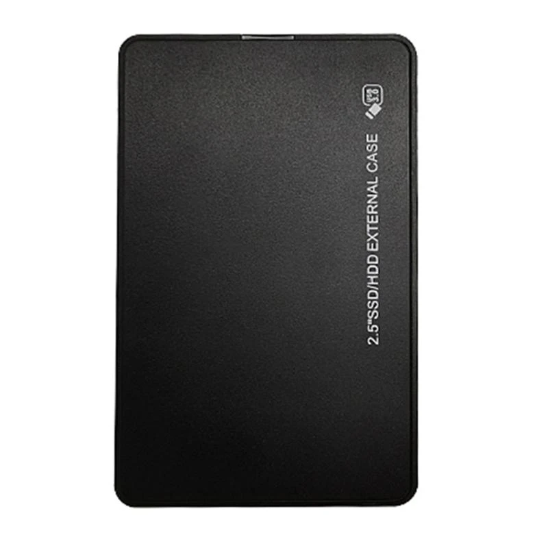 Caja disco duro portátil SSD 2,5 pulgadas velocidad USB 3,0 externo