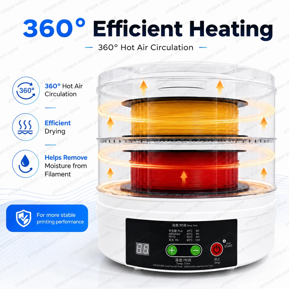 3D-Drucker Filament-Trocknerbo – Tools Vape Bewertung und Preis
