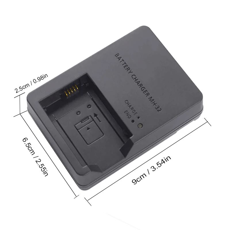 Camera Battery Charger MH-32 MH32 for Nikon EN-EL25 ENEL25 EN25 Battery Z30  Z50  ZFC micro single camera