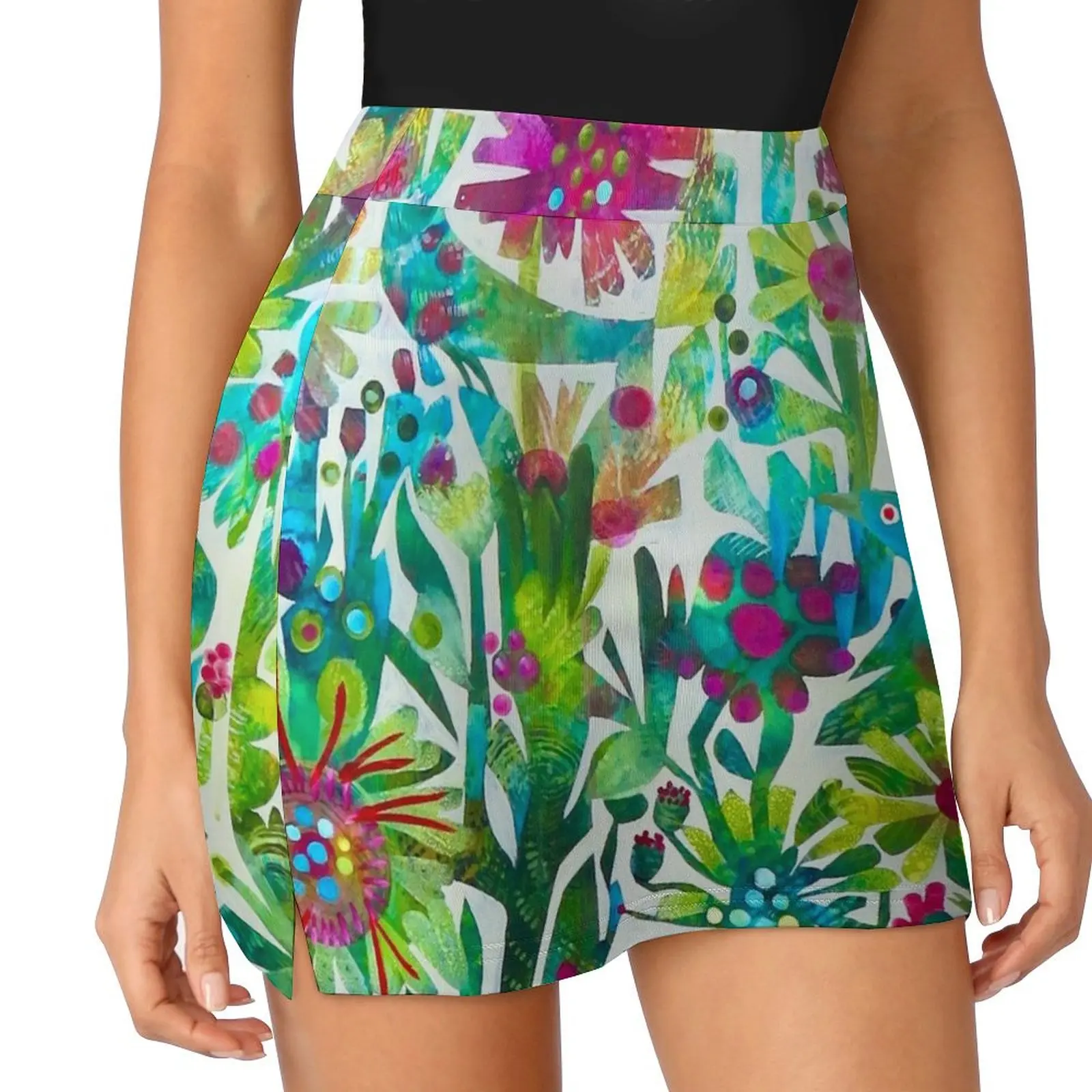 Springtime Mini Skirt Dresses Short women′s skirts