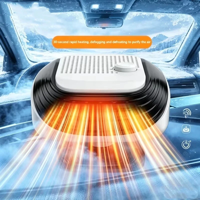 Lenovo ThinkPlus Car Winter Fast Heating Electric Heated Fan Auto Windshield Defogging Heating Truck RV SUV Travel Camper Tools