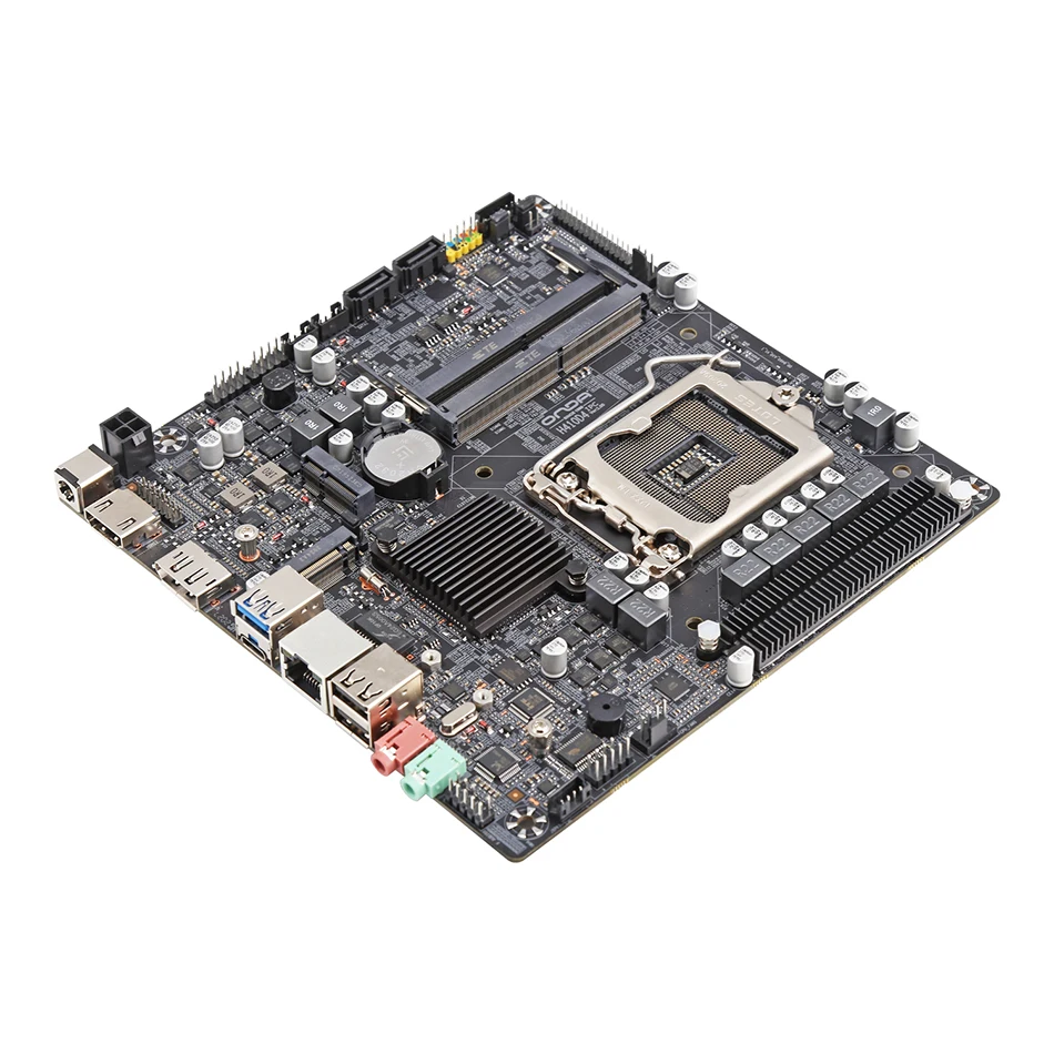 ONDA H410 ITX Motherboard Original Desktop H410-ITX DDR4 LGA 1200 Support Intel 10th Gen CPU i7/i5/i3 USB3.0 M.2 SATA3