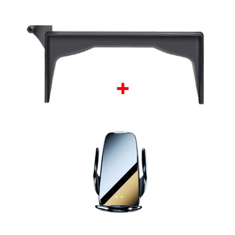 

For Toyota BZ4X Subaru Solterra Car Mobile Phone Holder Screen Navigation Bracket Magnetic New Energy Wireless Charging