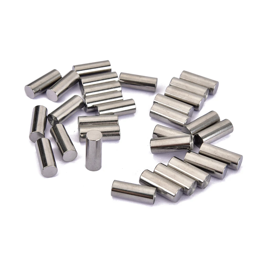 

50 pcs Bass Core Humbucker Slugs Pickup Accessories Guitar Rods Steel Polg Slug Bobbin Replacement Parts for Guitar Bass